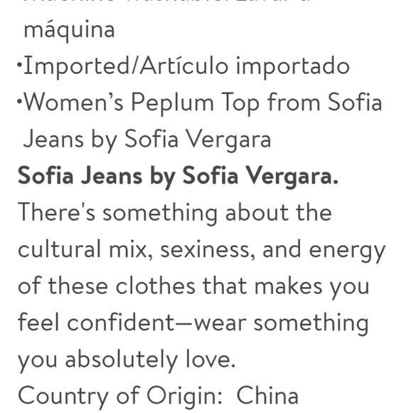 Sofia Peplum Cami Top - Picture 2 of 10